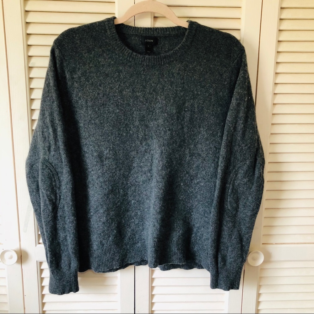 J crew gray sweater | size L